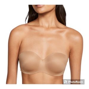 VICTORIA’S SECRET Lightly Lined Strapless Bra New Sz 44C